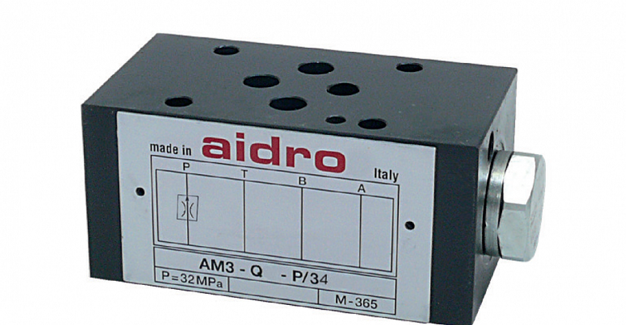 Нерегулируемые дроссели скомпенсированные по давлению AM3-Q*-P/34 32 МПа (320 бар) [1]